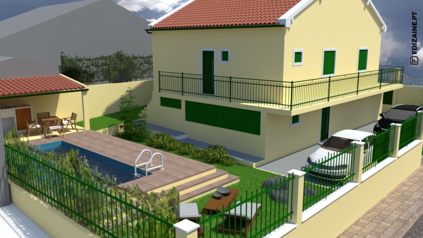 3D Remodelação de Moradia – Matarraque